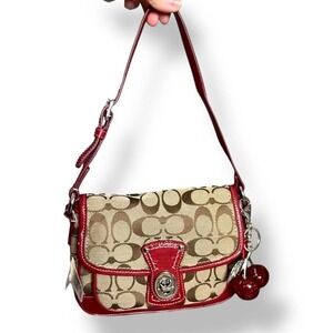 Y2k Coach‎ Legacy Signature Mini Turnlock Shoulder Bag Penny Flap NEW Deadstock